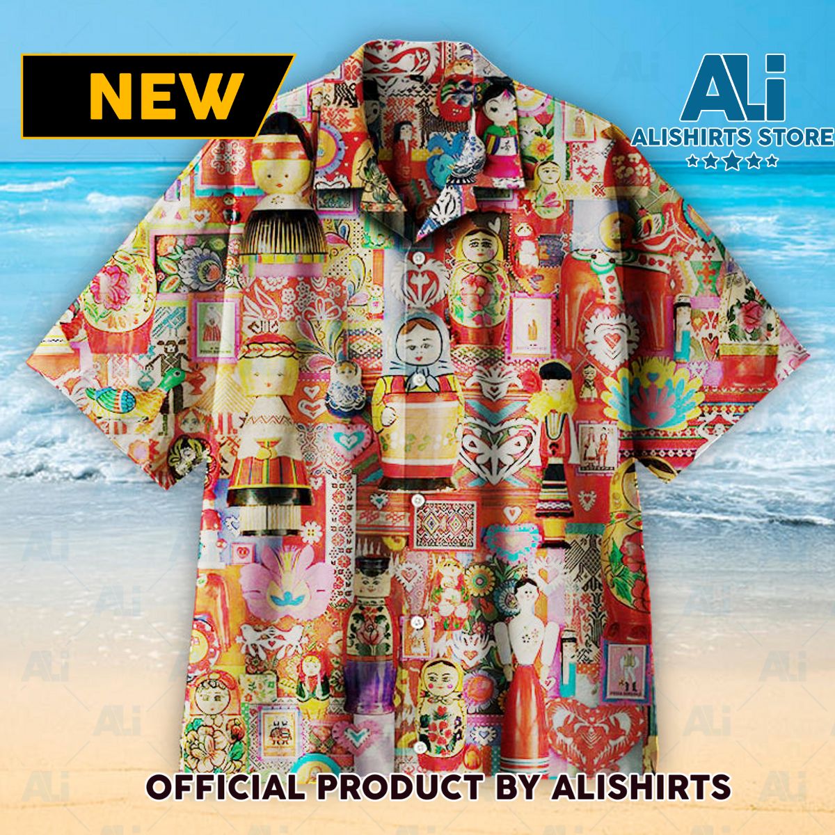 Dolls Around The World Universal Hawaiian Shirt