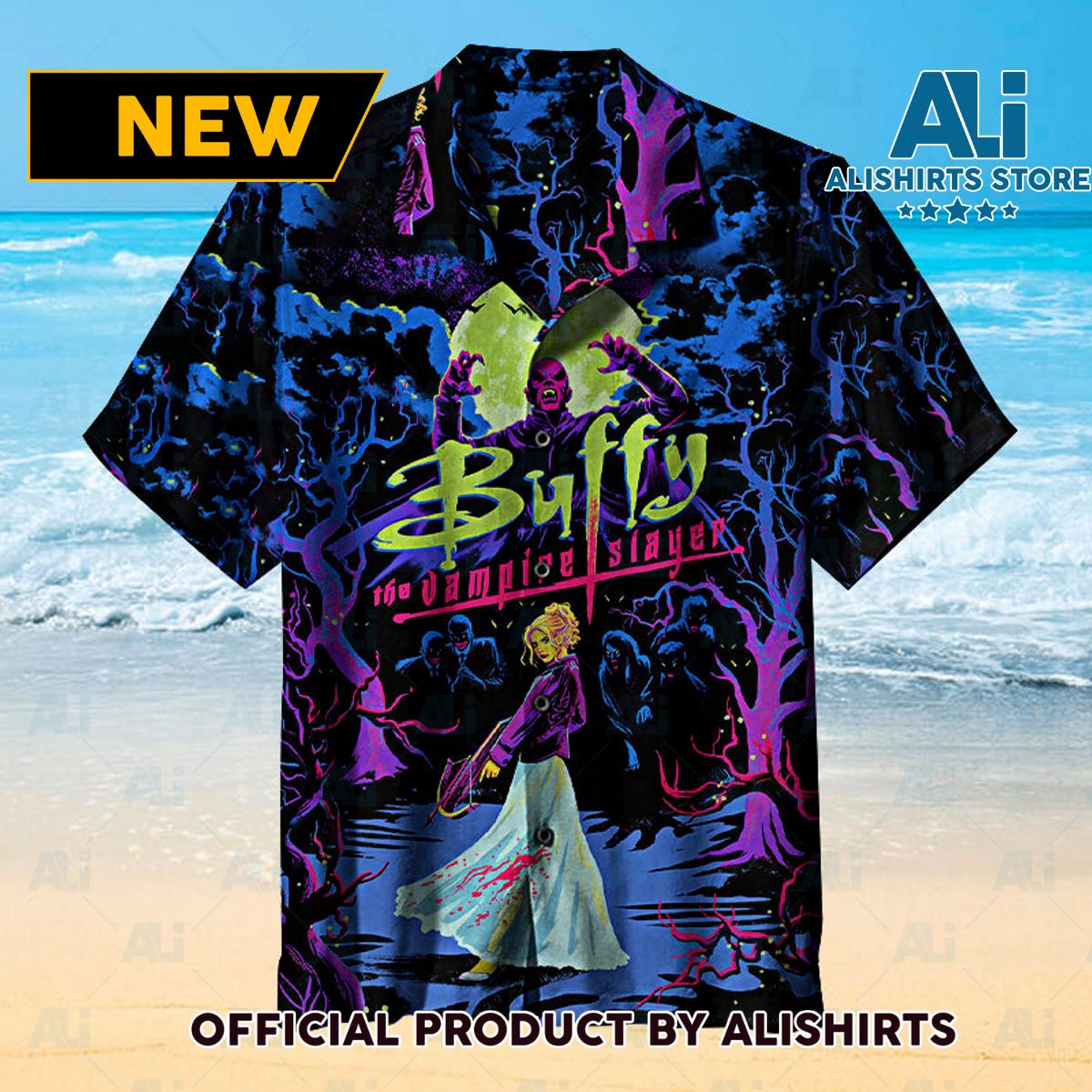 Buffy the Vampire Slayer Universal Hawaiian Shirt