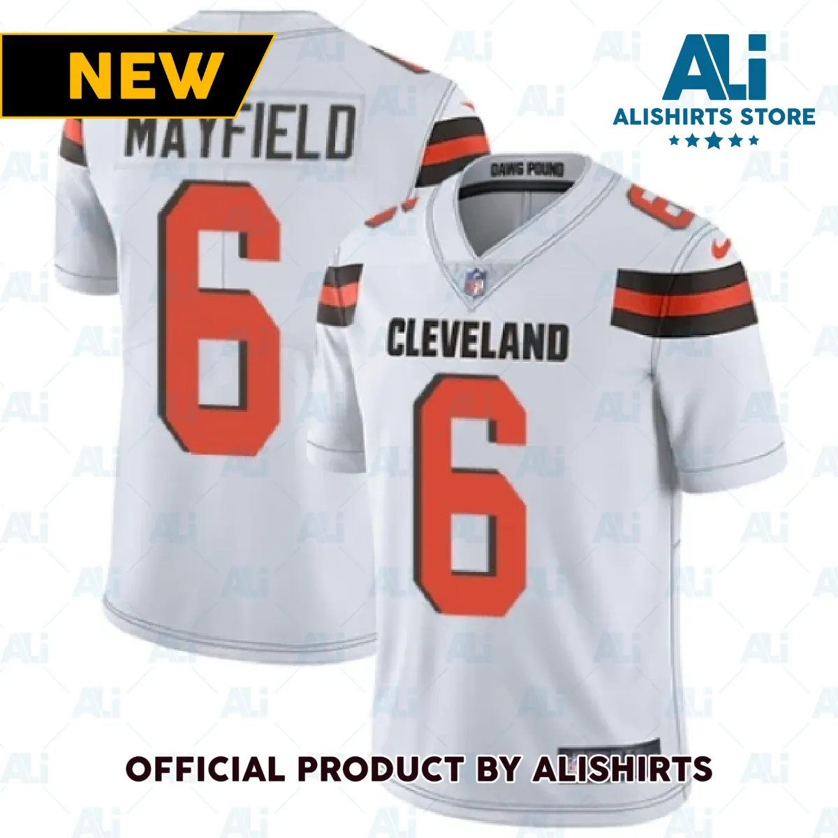 Cleveland Browns Baker Mayfield Limited Player Jersey White