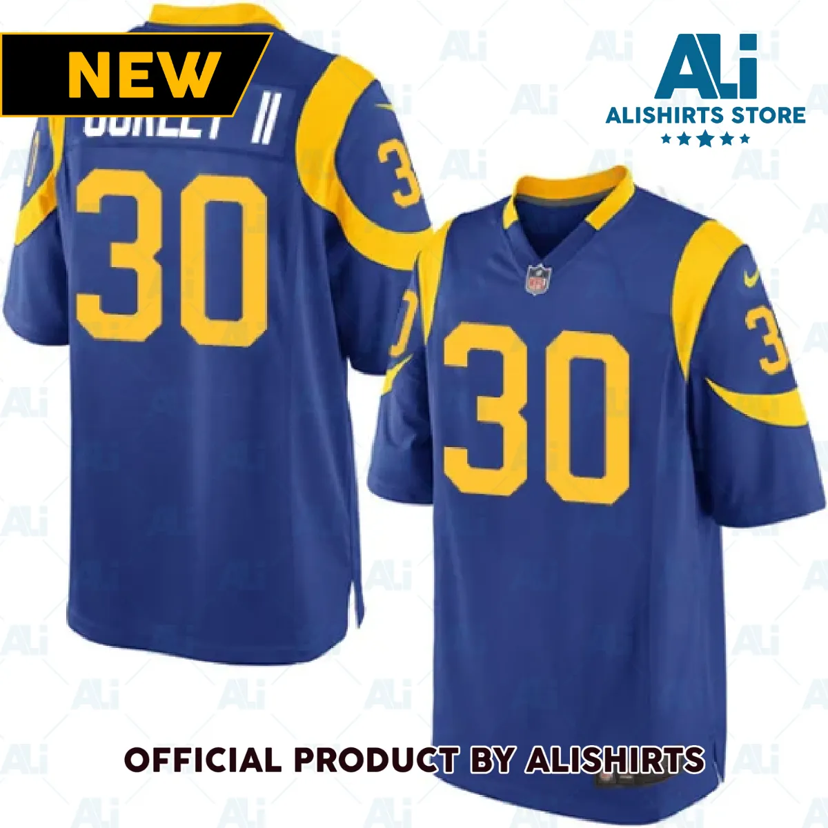 Los Angeles Rams Todd Gurley Alternative Game Jersey Royal Blue