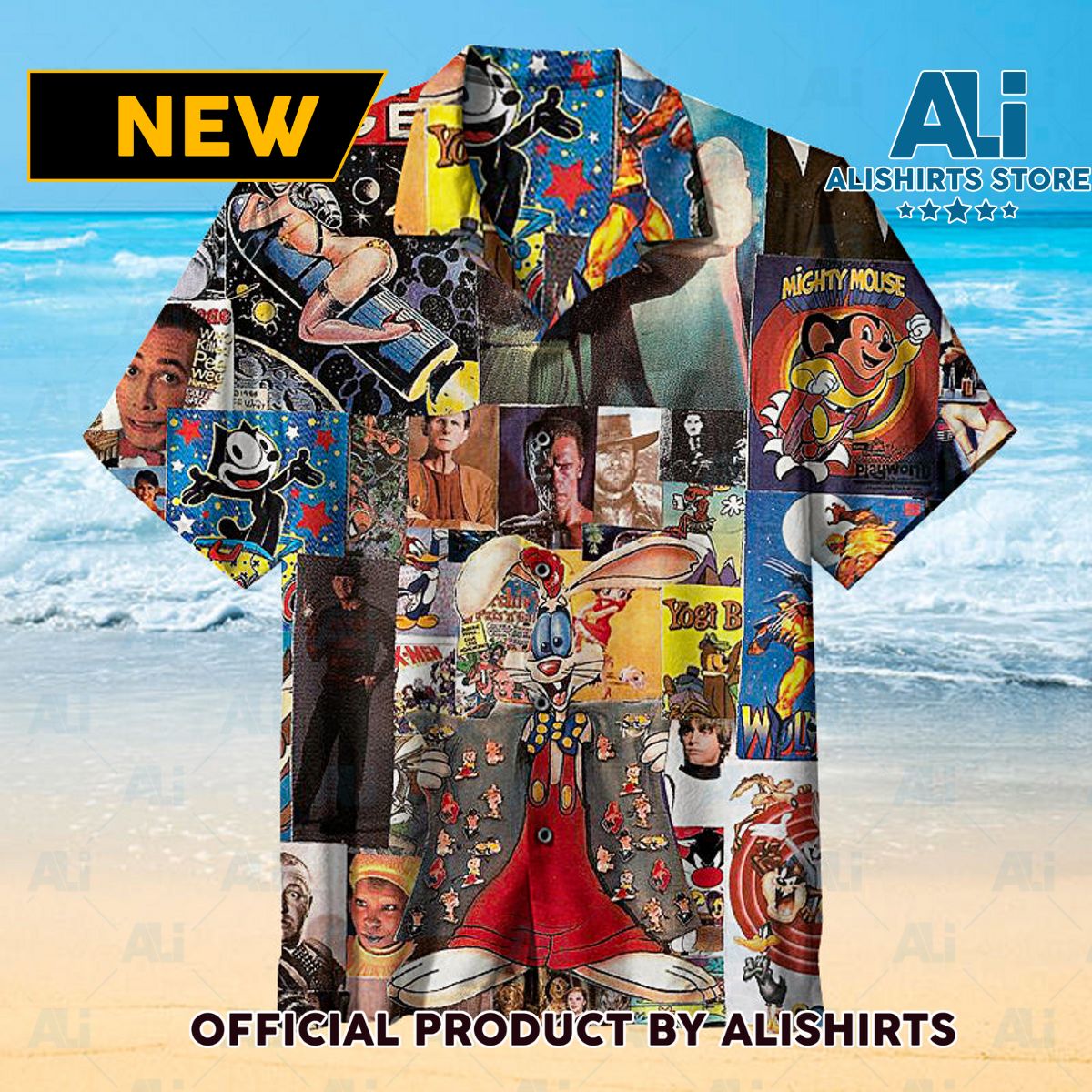 Characters Collage Universal Hawaiian Shirt