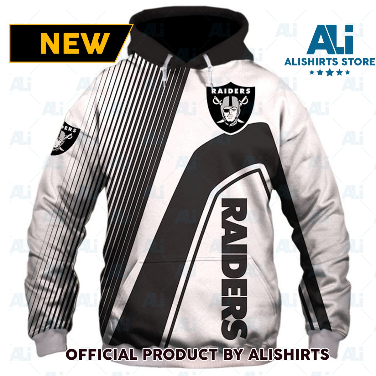 NFL Oakland Raiders V Style Hoodie