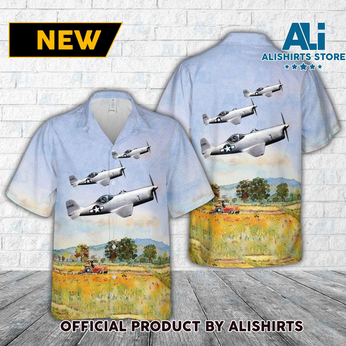 Bell XP-77 Hawaiian Shirt