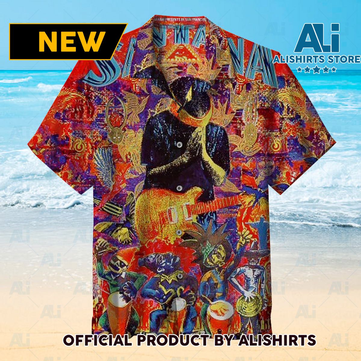 Carlos Santana Universal Hawaiian Shirt