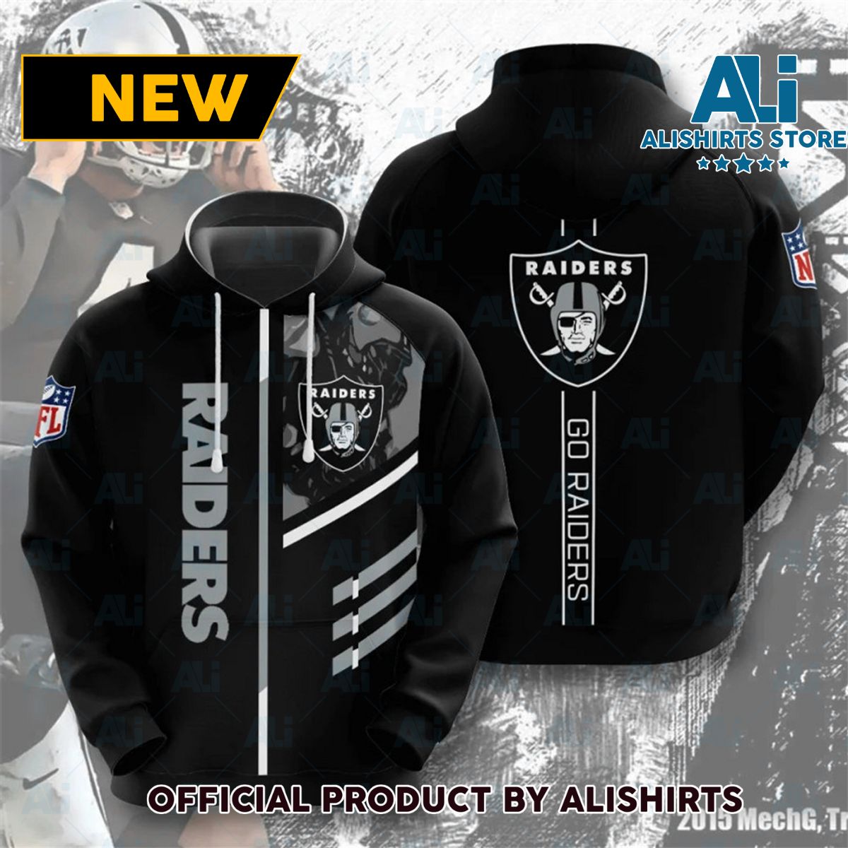 NFL Las Vegas Raiders Go Raiders Hoodie