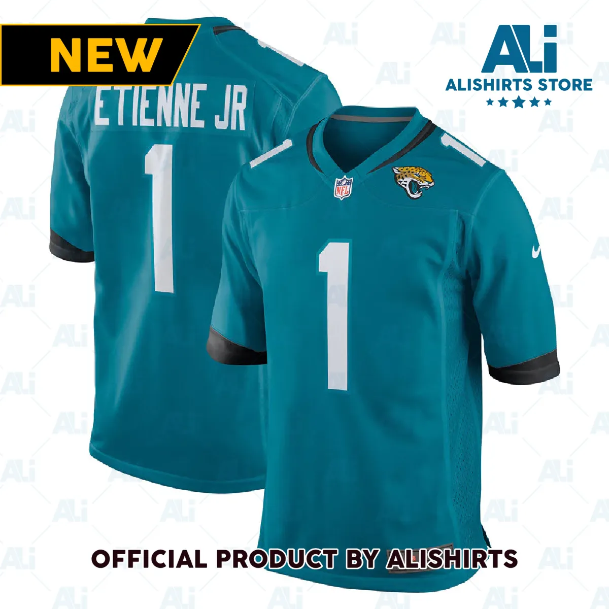 Jacksonville Jaguars Travis Etienne Game Jersey Teal