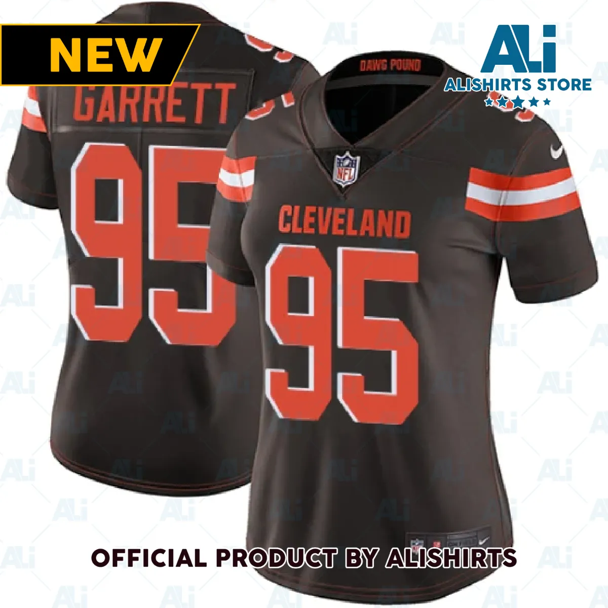 Cleveland Browns Myles Garrett Limited Player Jersey Brown