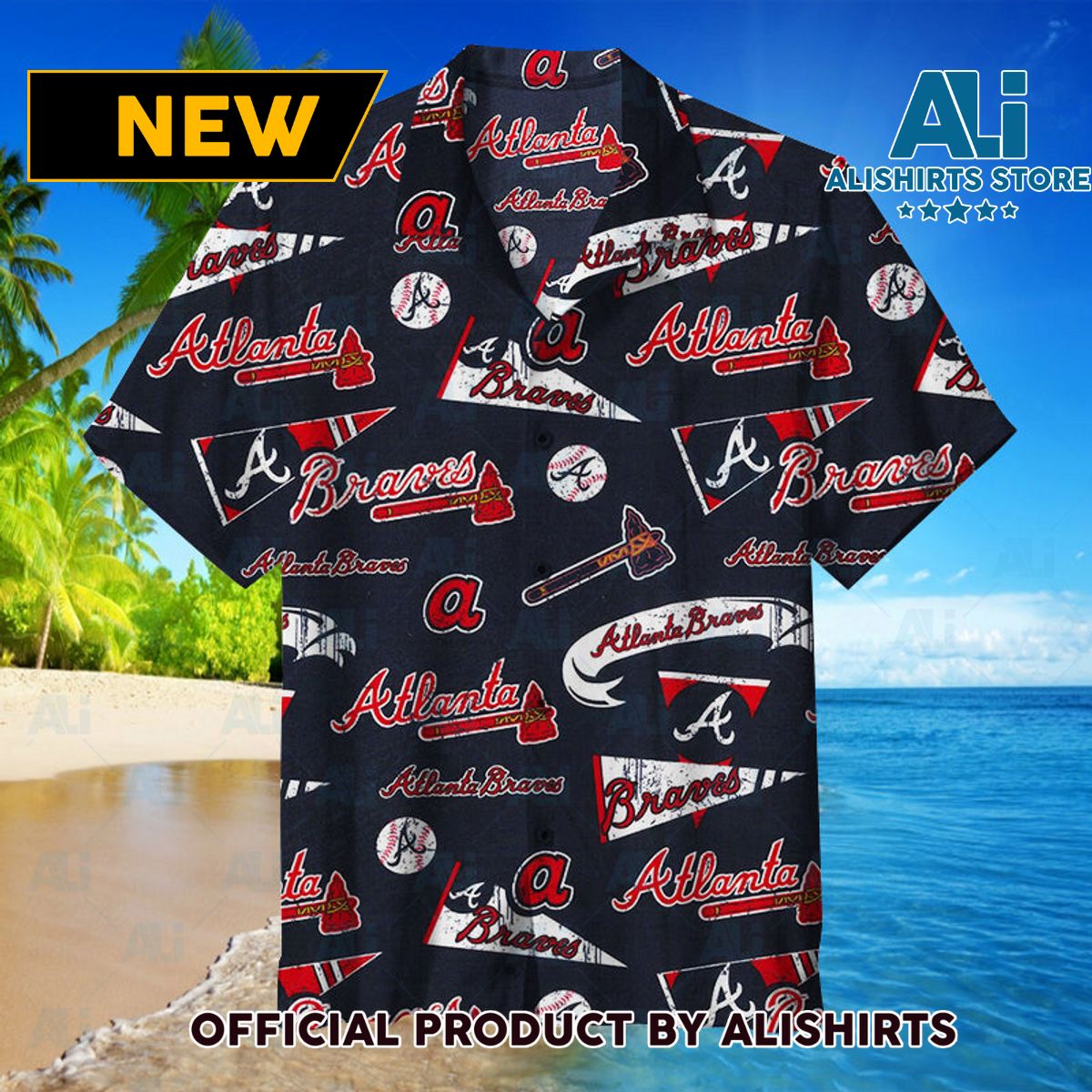 MLB Atlanta Braves Hawaiian Shirt