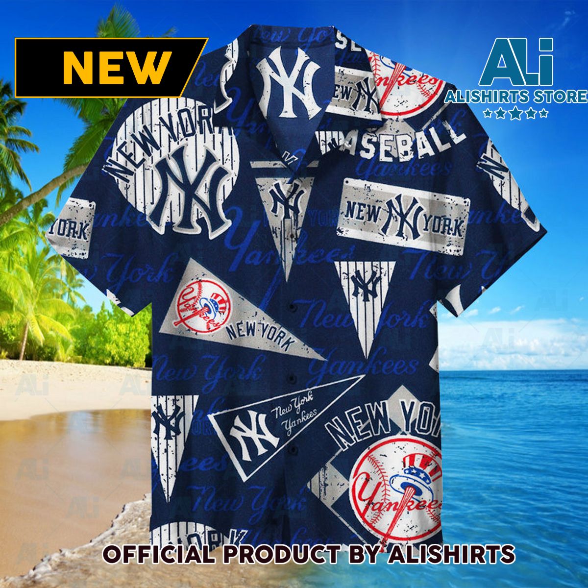 MLB New York Yankees Hawaiian Shirt