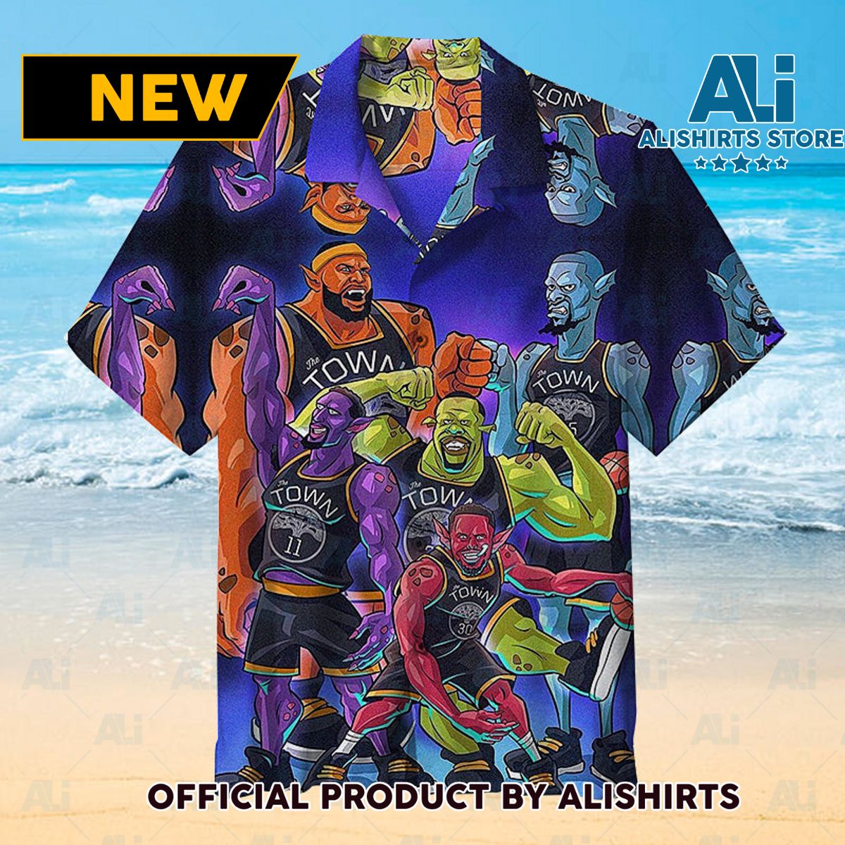 Basketball Monster Universal Hawaiian Shirt