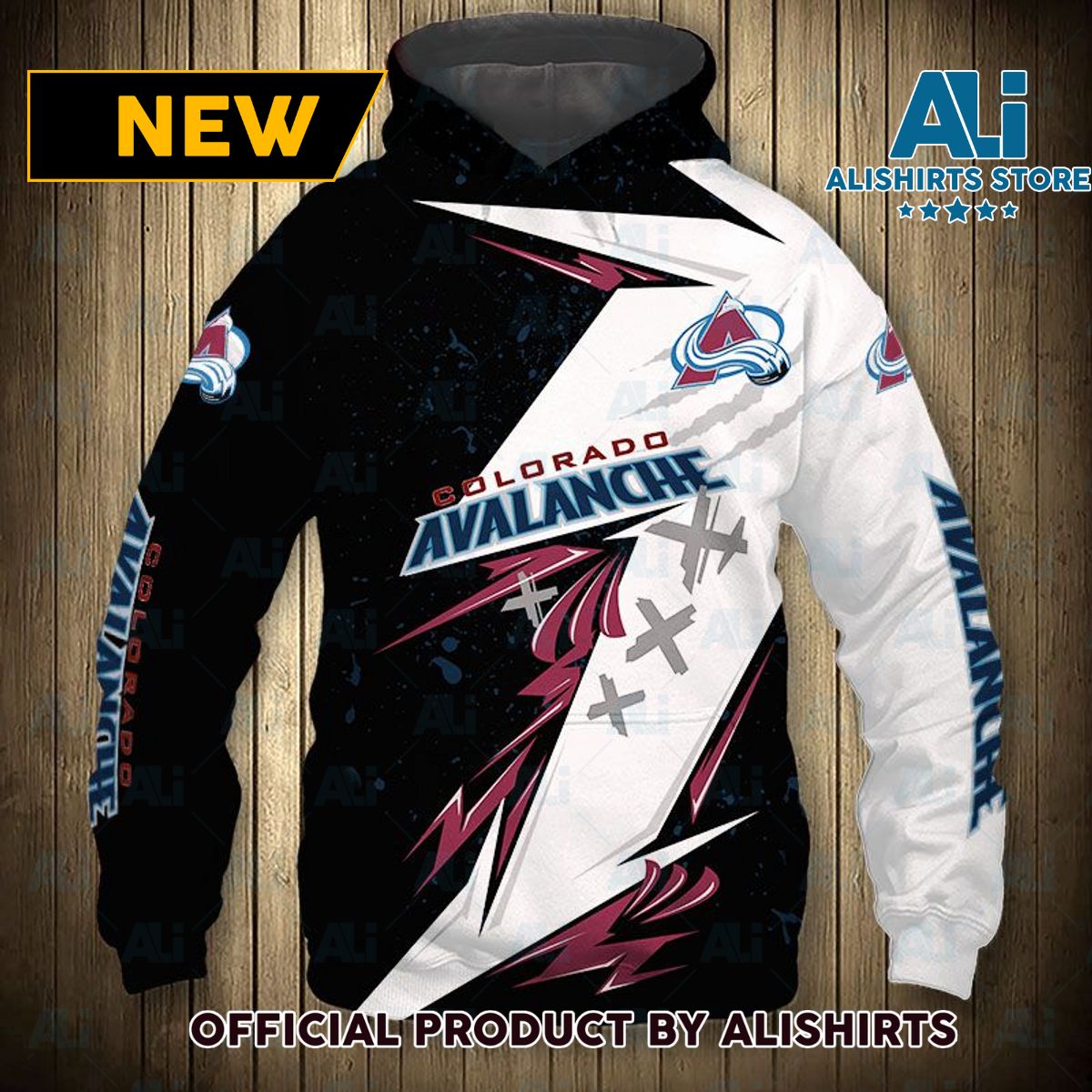 NHL Colorado Avalanche Lightning Xxx Hoodie