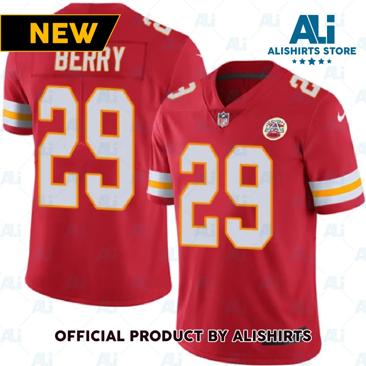 Kansas City Chiefs Eric Berry Limited Player Jersey Red