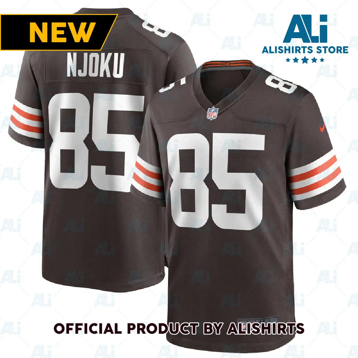 Cleveland Browns David Njoku Game Player Jersey Brown