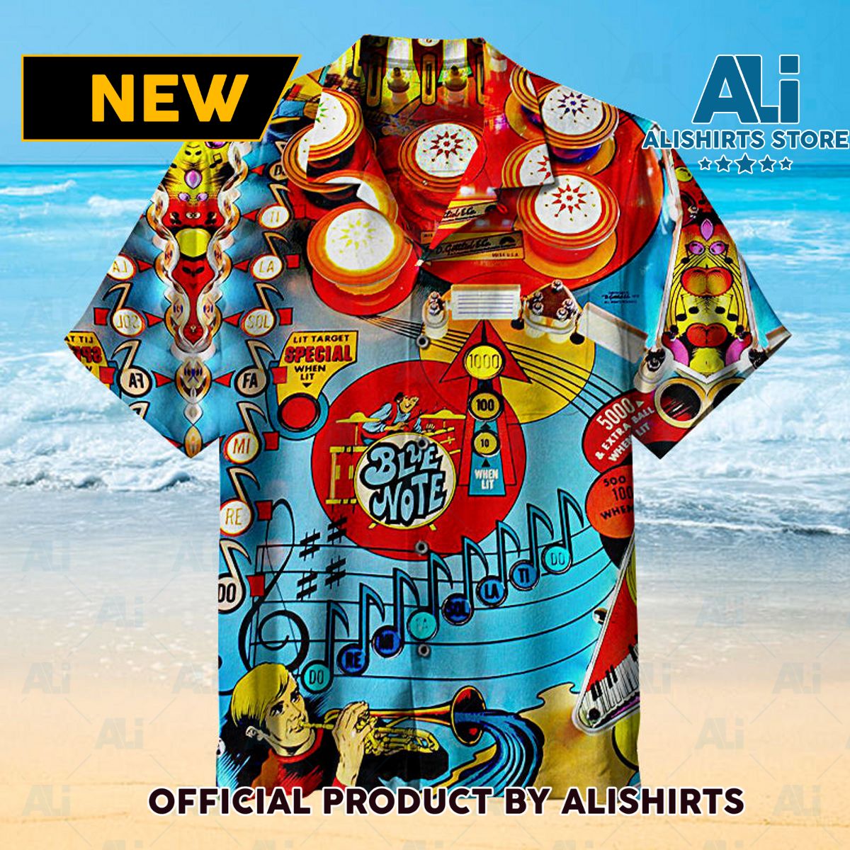 Musical Playfield Unisex Hawaiian Shirt