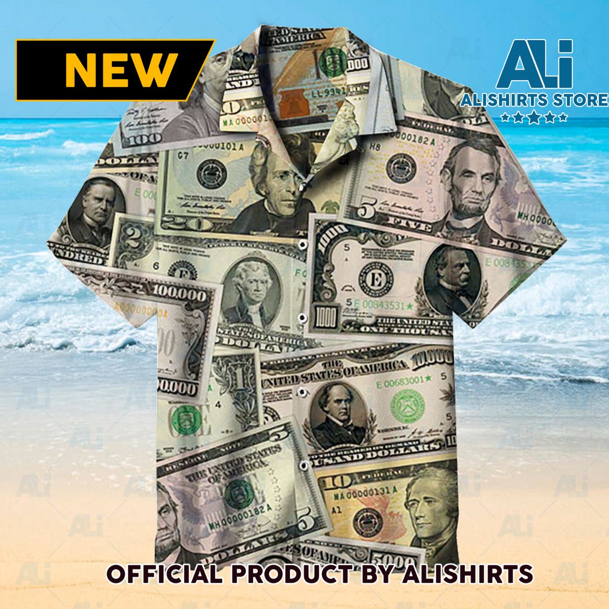 Banknotes of the United States Universal Hawaiian Shirt