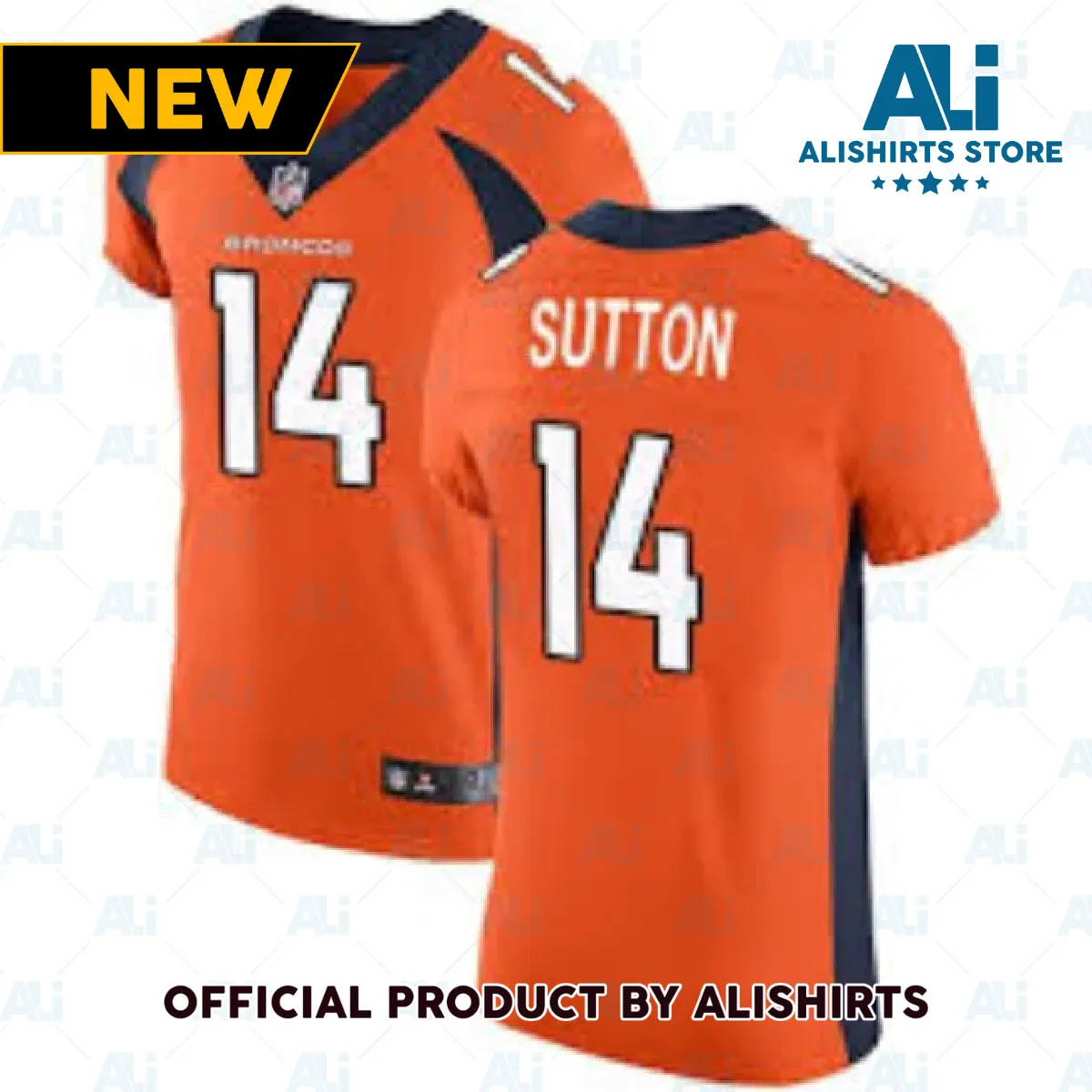 Denver Broncos Courtland Sutton Game Vapor Jersey Orange