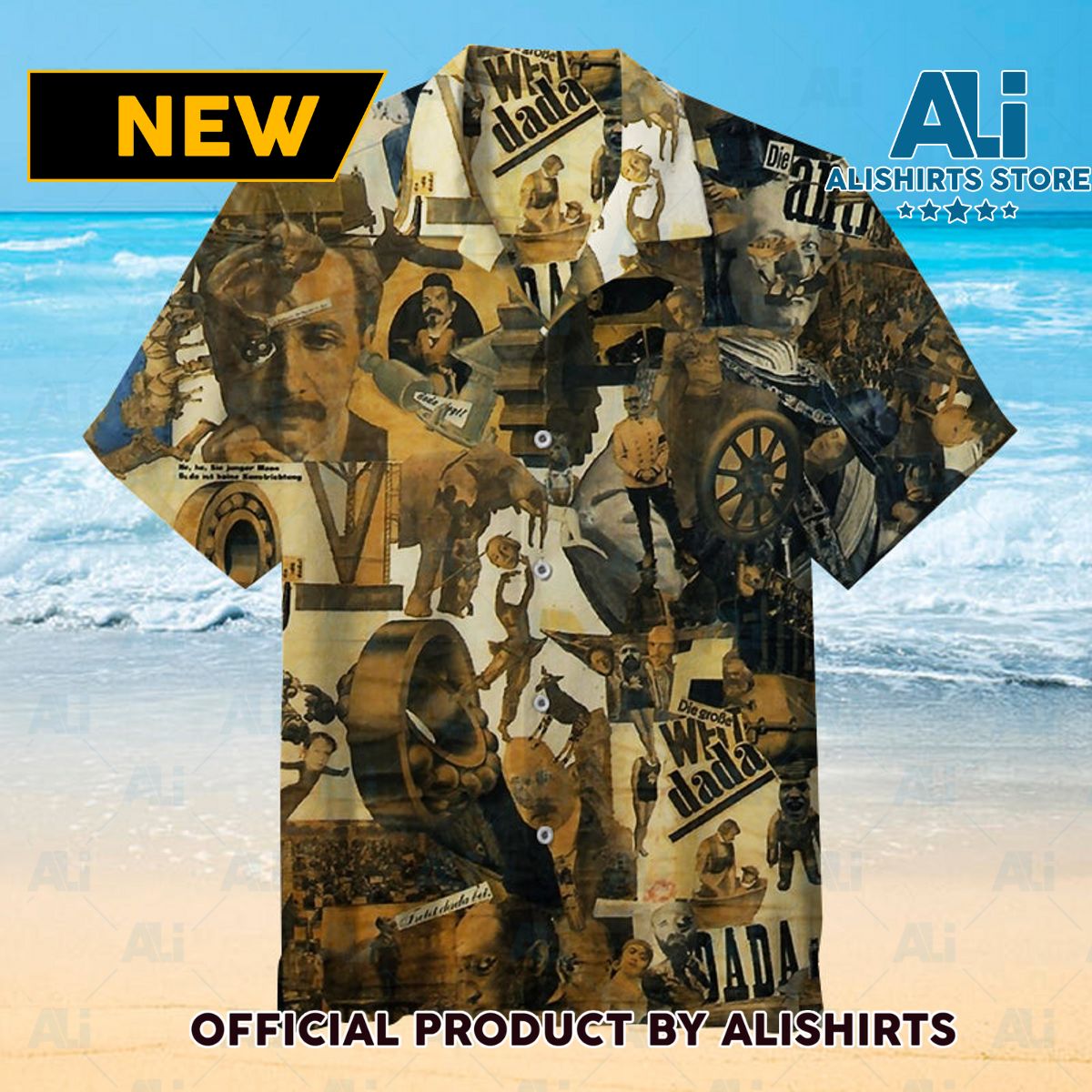 Famous Photomontages Universal Hawaiian Shirt