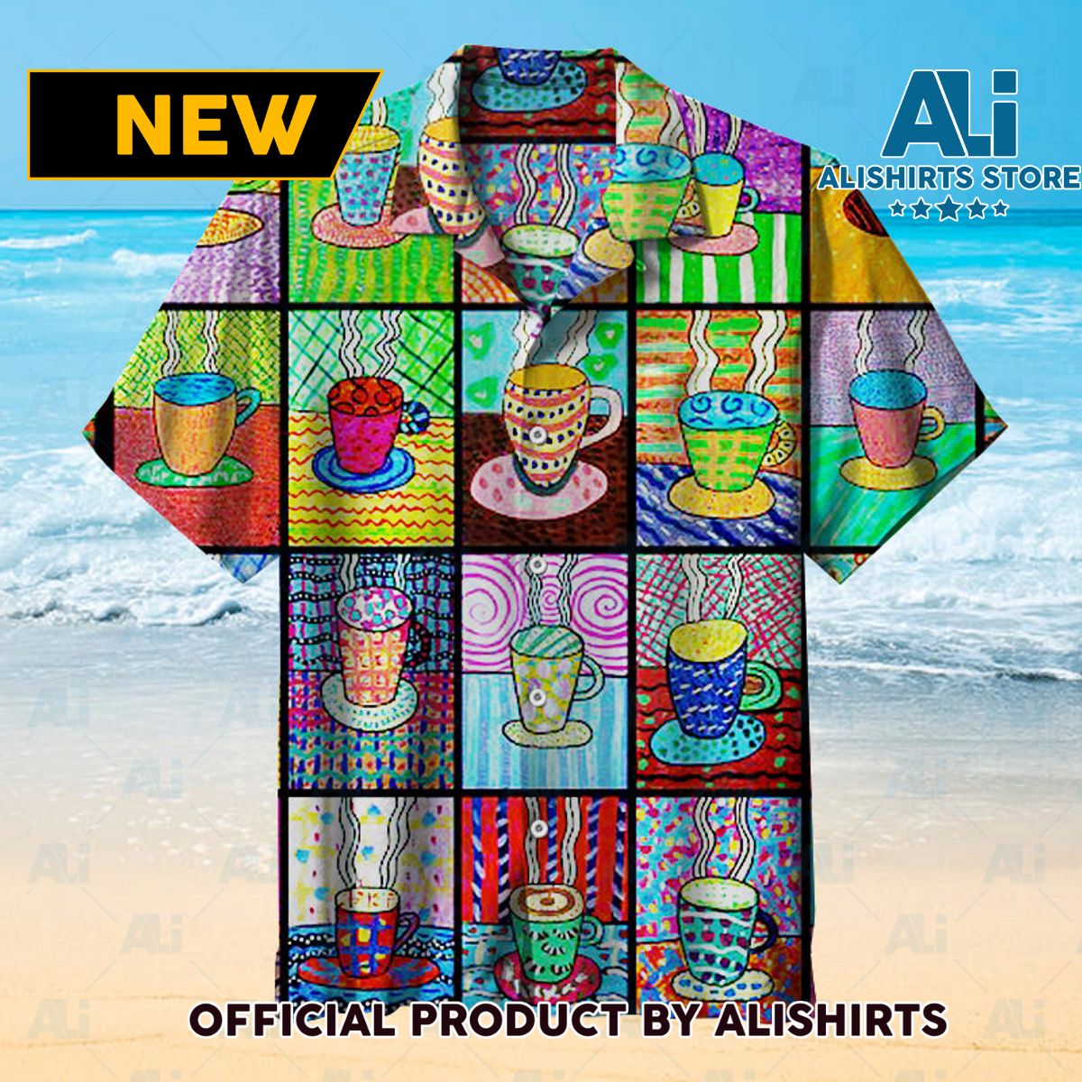 A Cup Of Fantasy Unisex Hawaiian Shirt