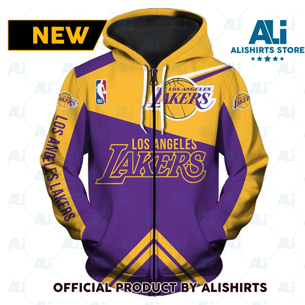 NBA Los Angeles Lakers Arrow Hoodie