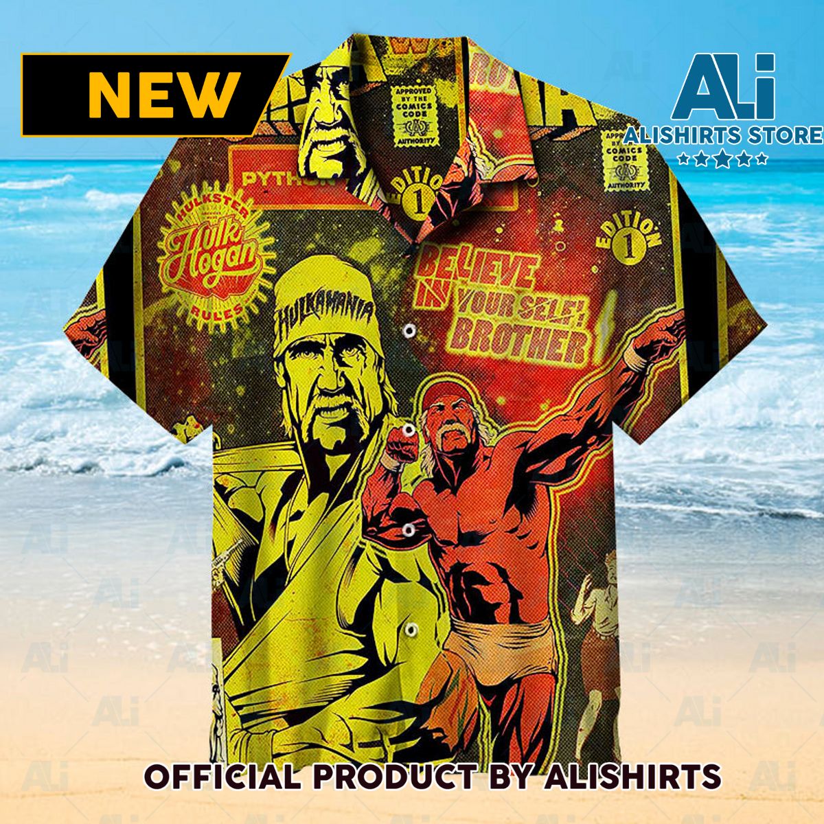 Hulk Hogan Universal Hawaiian Shirt