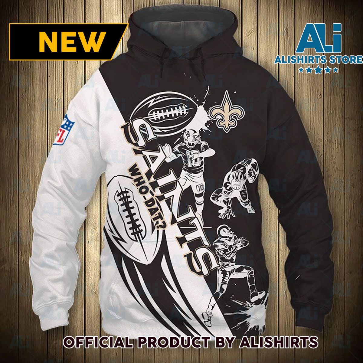 NFL New Orleans Saints Who Dat Hoodie