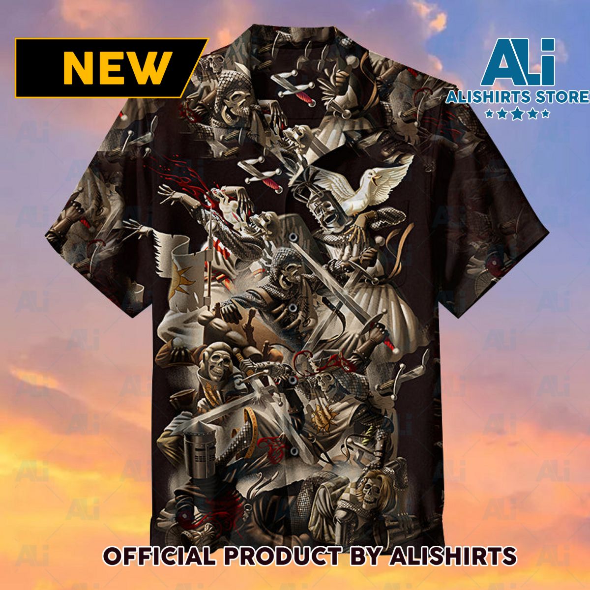 Monty Python and the Holy Grail Universal Hawaiian Shirt