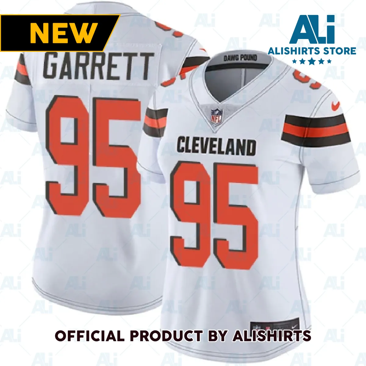 Cleveland Browns Myles Garrett Limited Player Jersey White