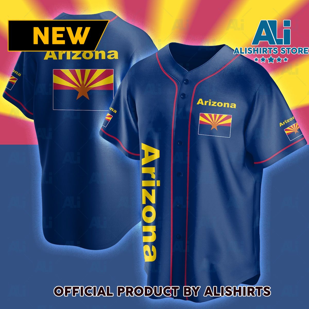 Arizona Baseball Jersey Shirts