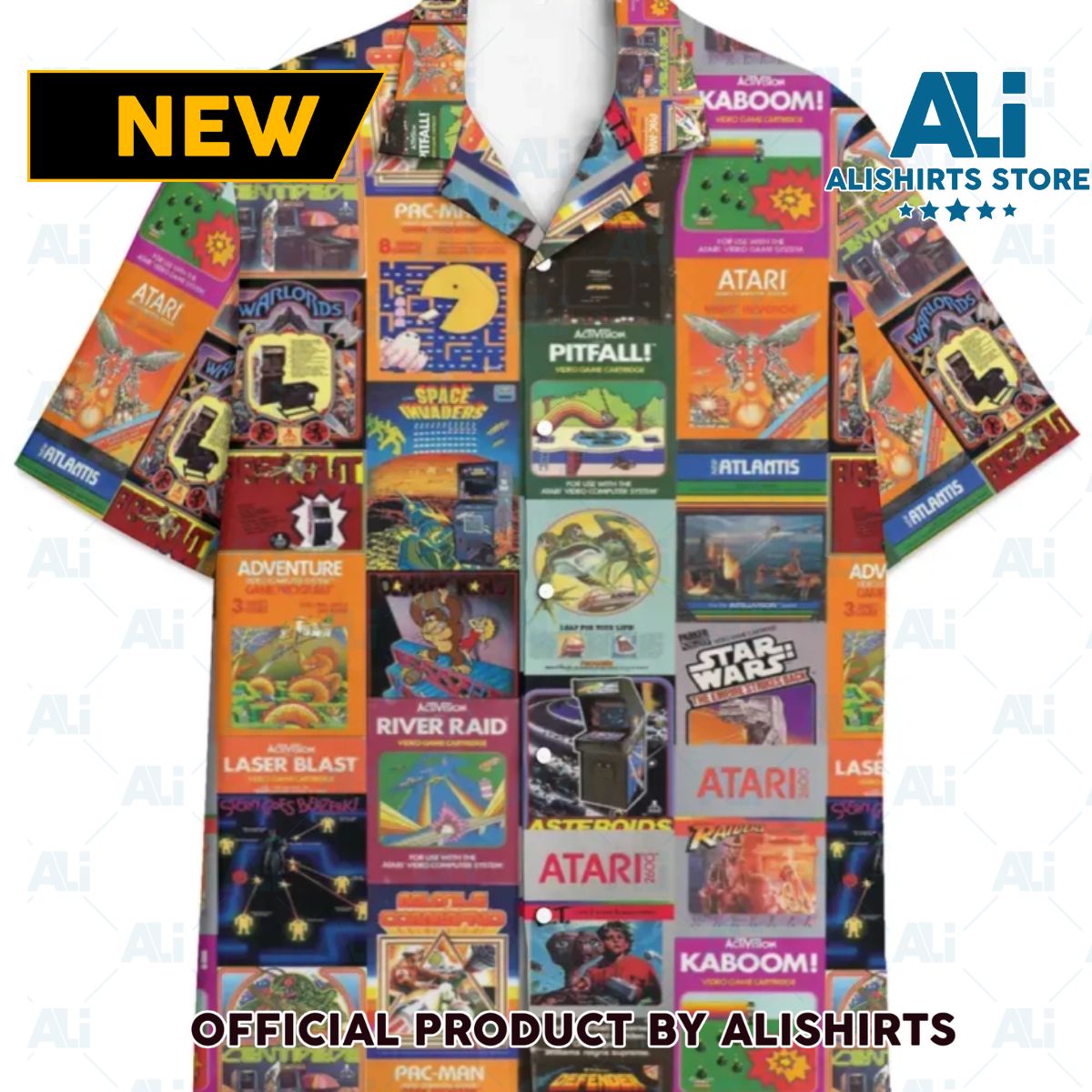 Atari 2600 Hawaiian shirt