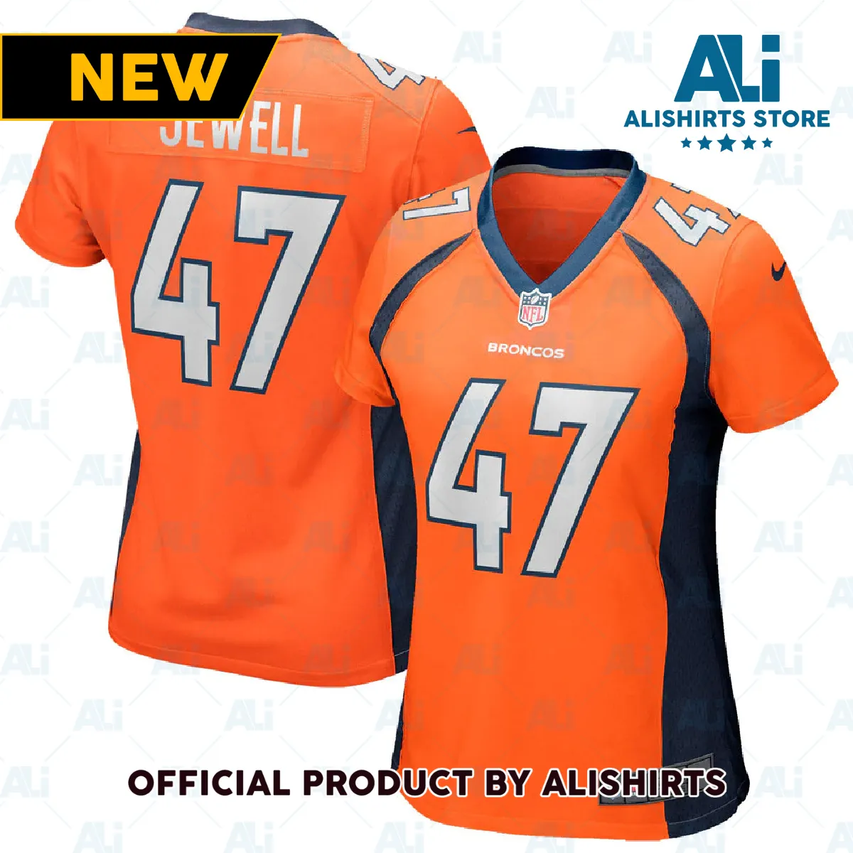 Denver Broncos Josey Jewell Game Jersey Orange