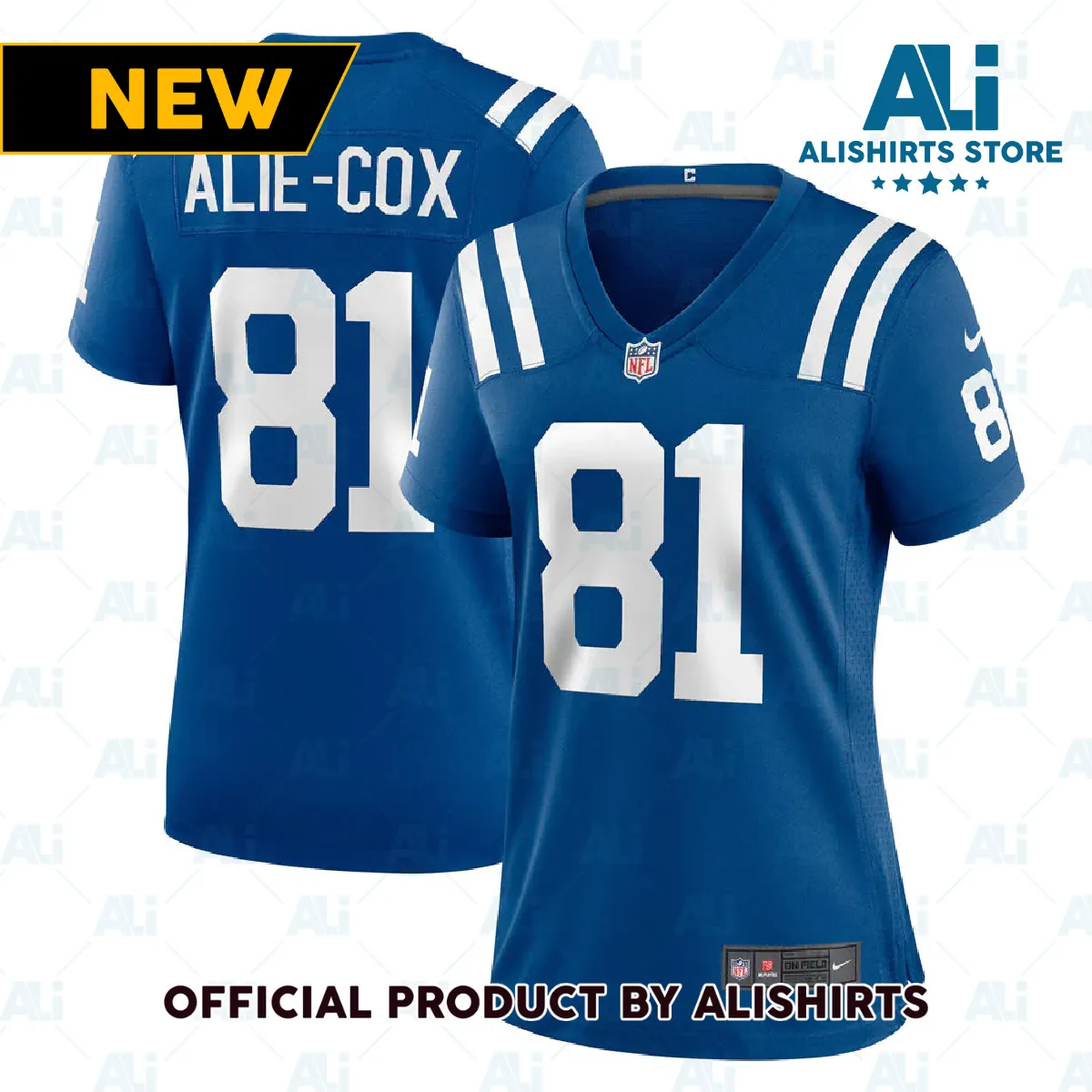 Indianapolis Colts Mo Alie-Cox Team Game Jersey Royal Blue