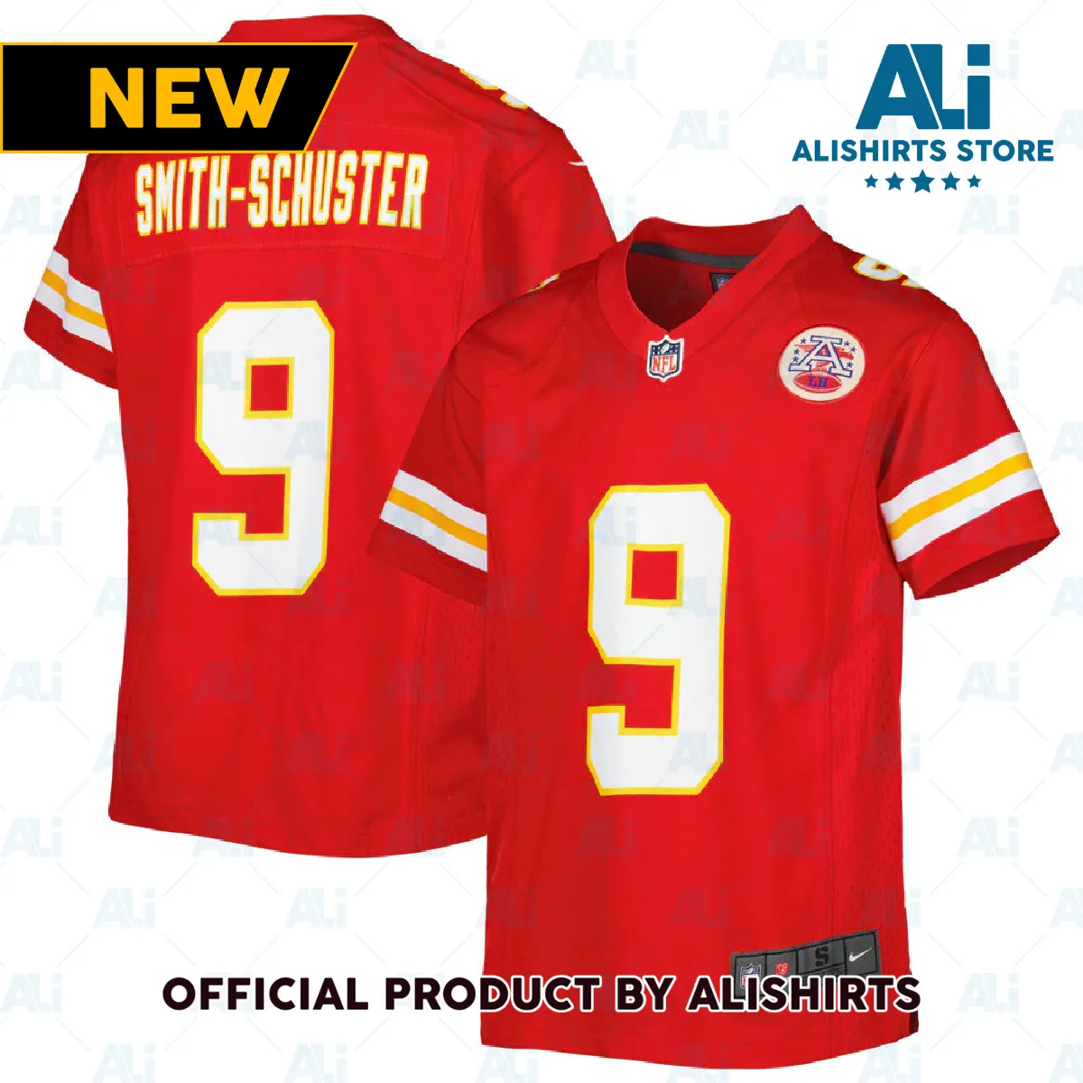 Kansas City Chiefs JuJu Smith-Schuster Game Jersey Red