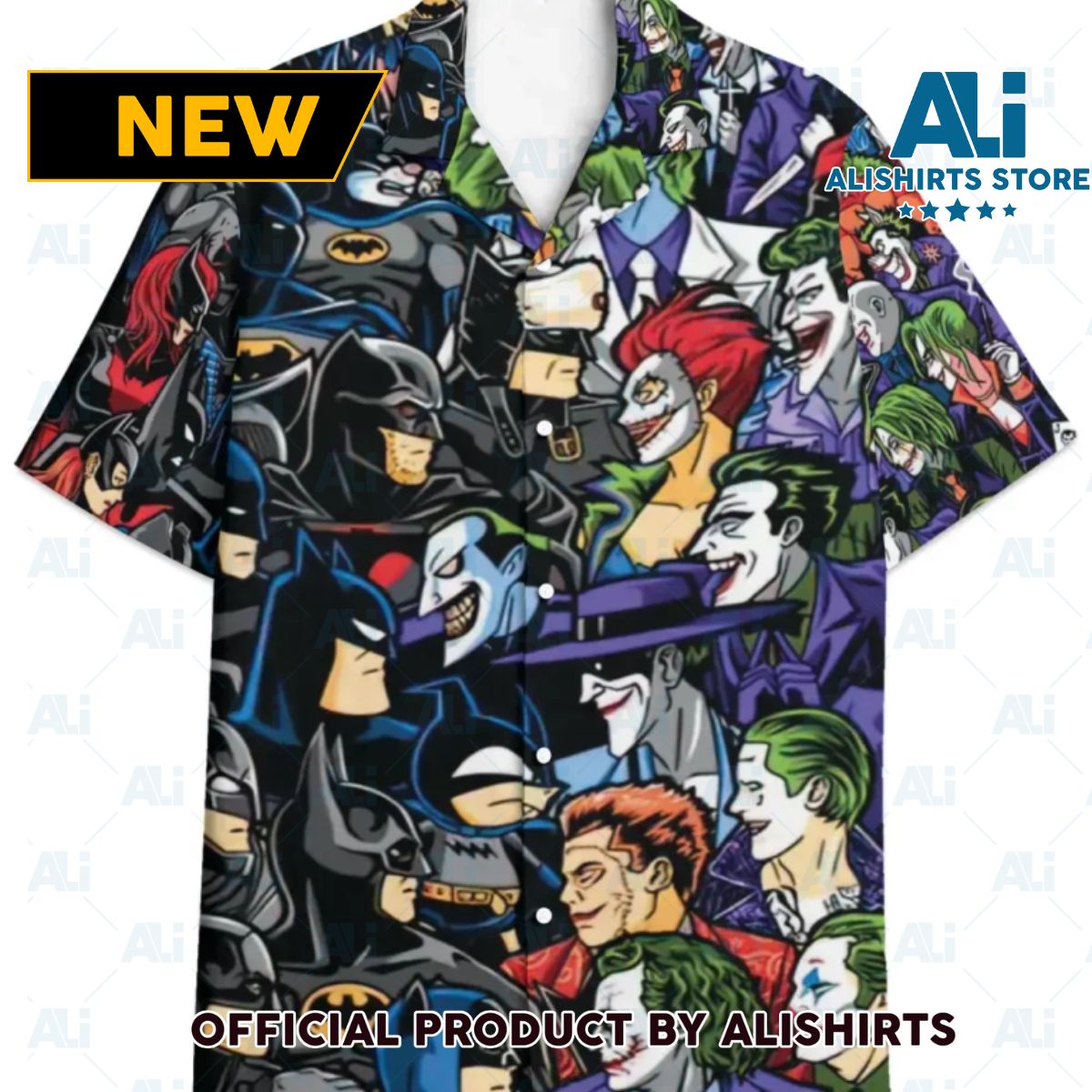 Batman vs Joker Hawaiian shirt