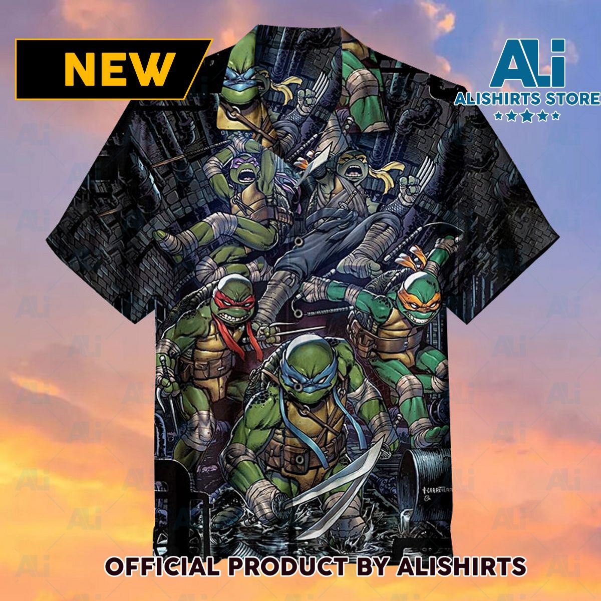 Amazing Teenage Mutant Ninja Turtles Universal Hawaiian Shirt