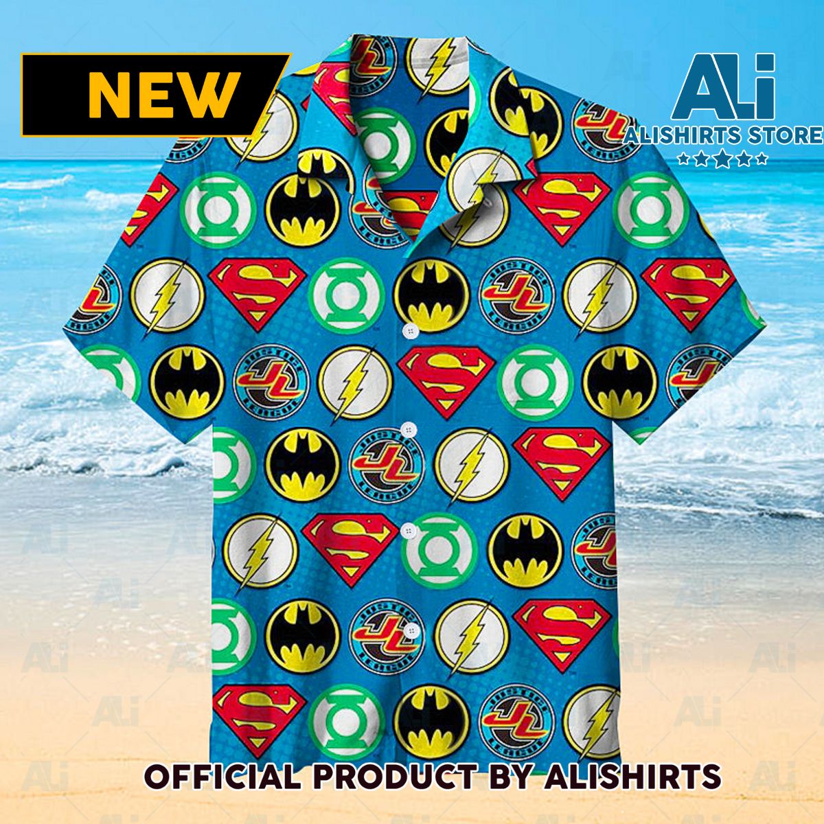 Justice League Universal Hawaiian Shirt