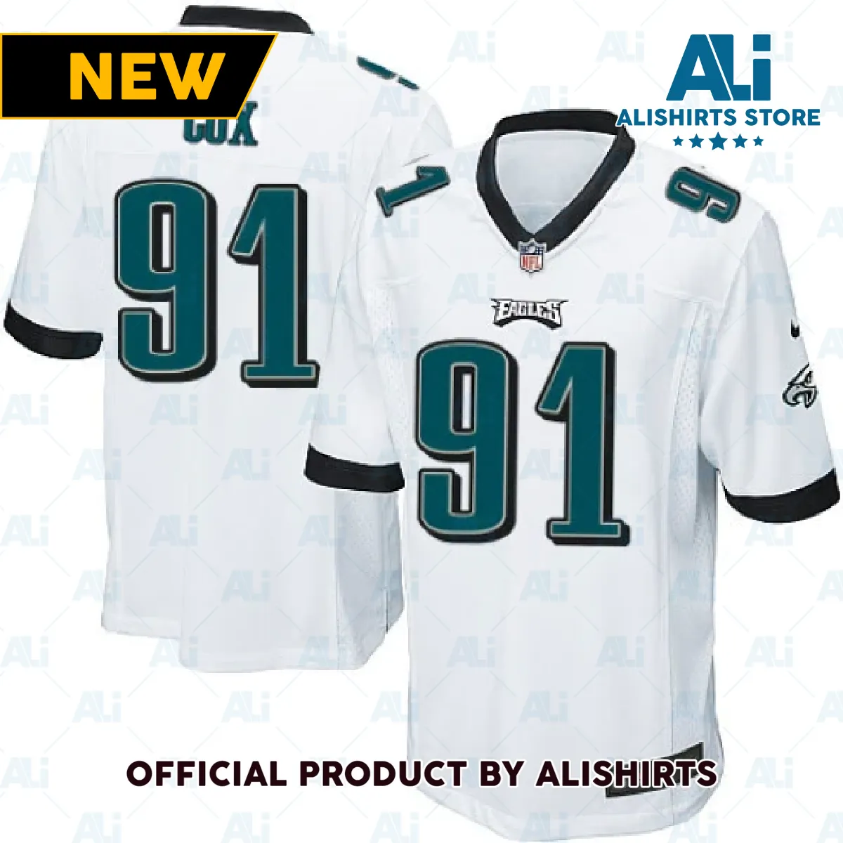 Philadelphia Eagles Fletcher Cox Game Jersey White