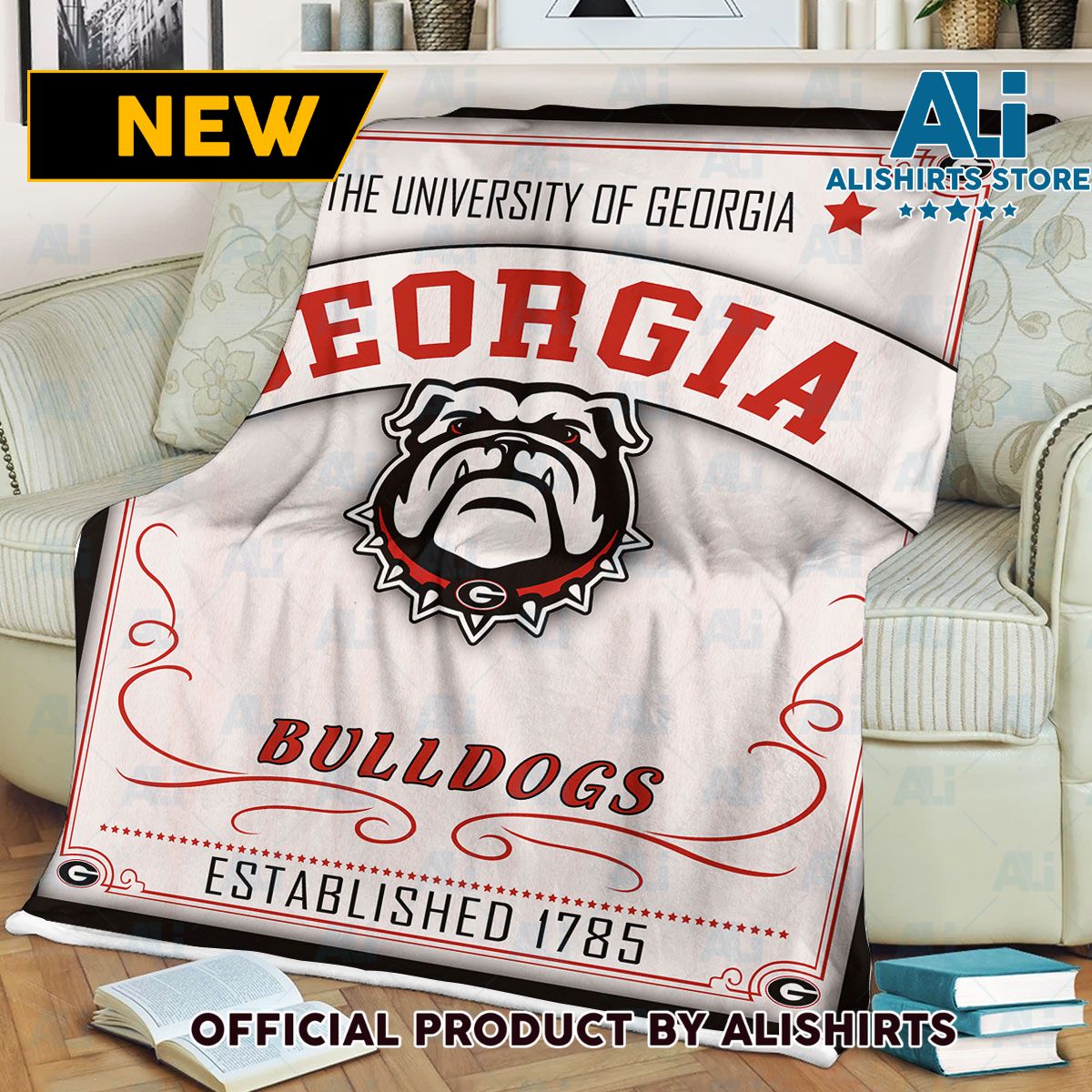 Bulldogs Fleece Blanket Gifts For Georgia Bulldogs Fans