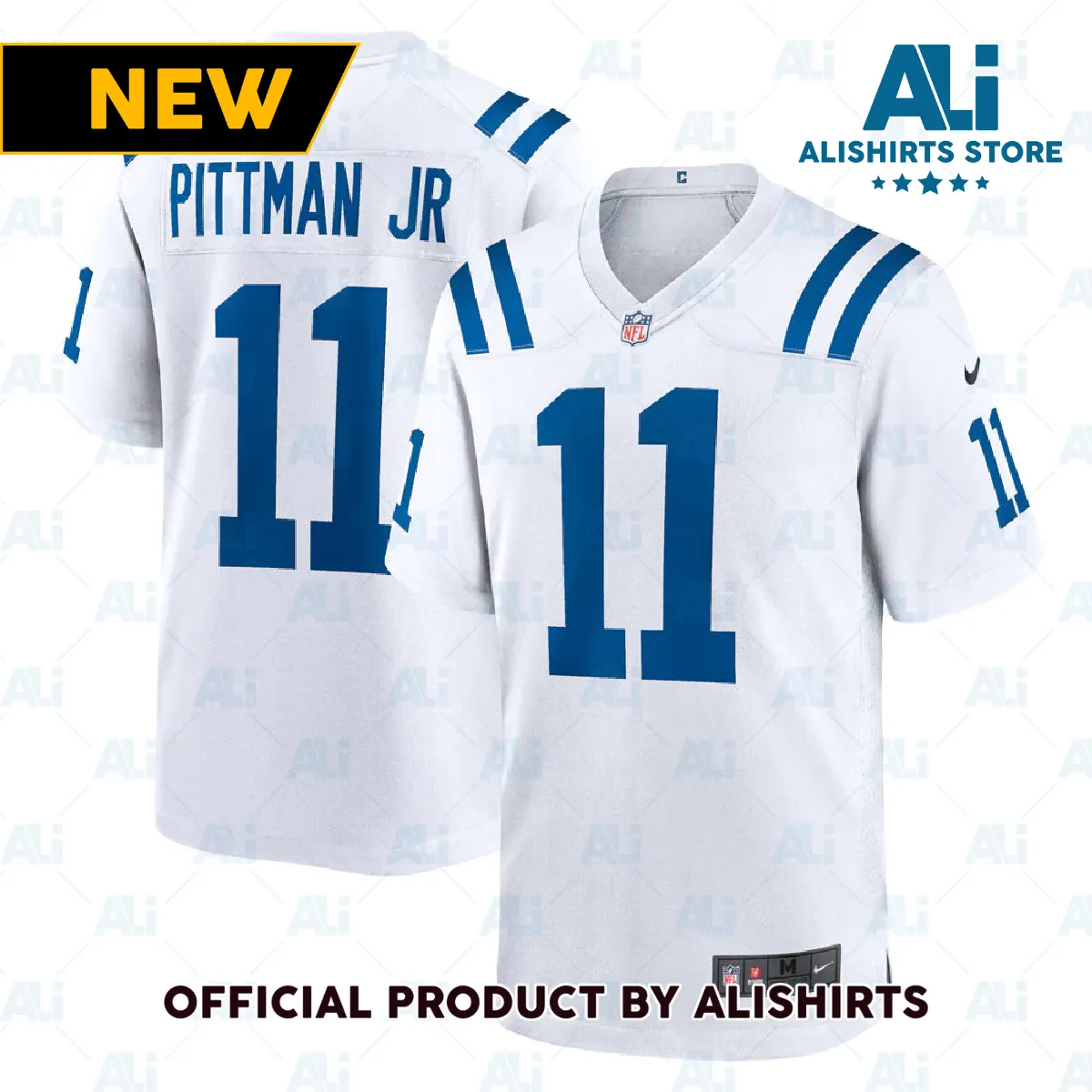 Indianapolis Colts Michael Pittman Jr. Game Jersey- White