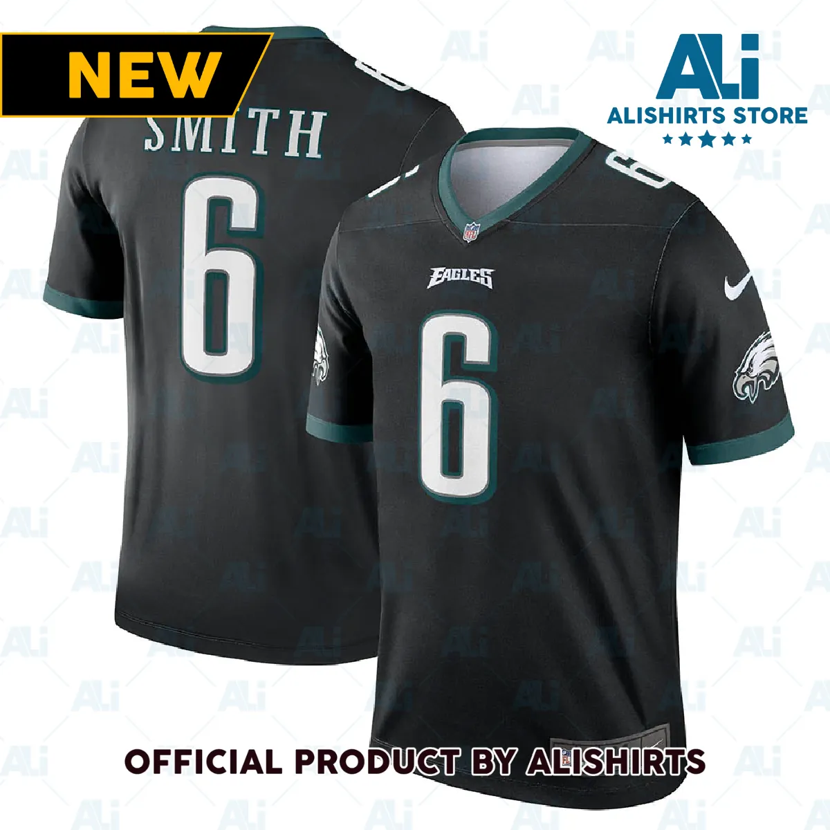 Philadelphia Eagles DeVonta Smith Legend Jersey Black