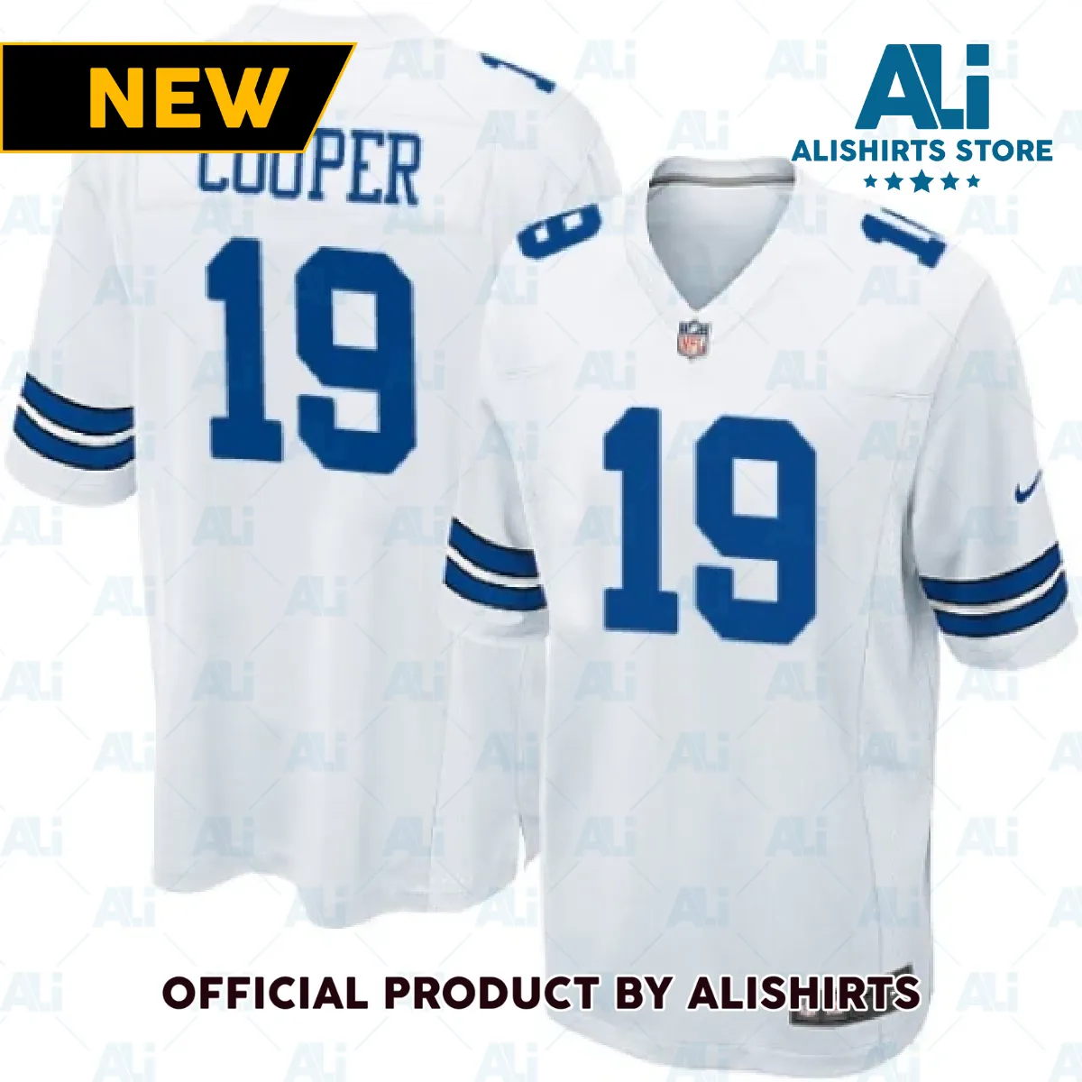 Dallas Cowboys Amari Cooper Game Jersey White