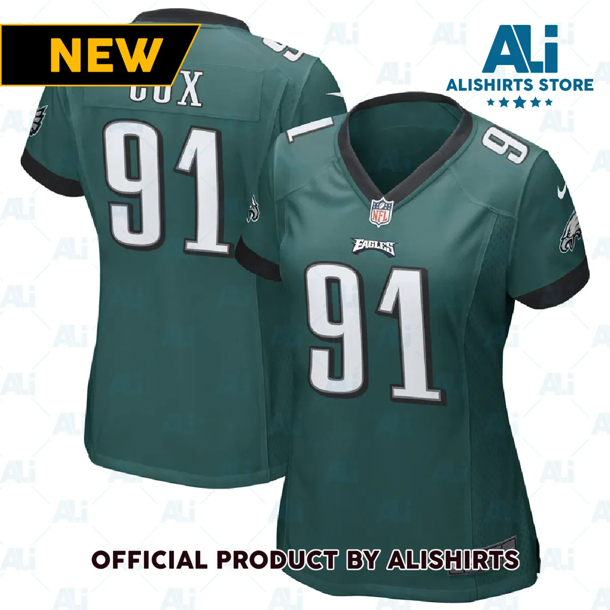 Philadelphia Eagles Fletcher Cox Game Jersey Green