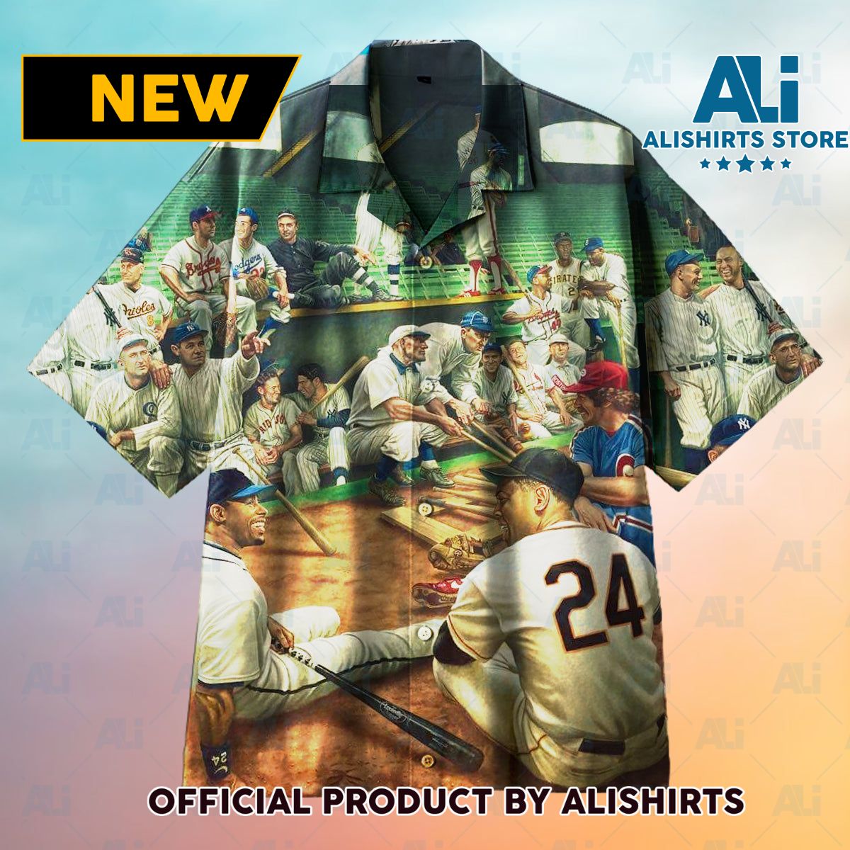 Baseball Era Universal Hawaiian Shirt