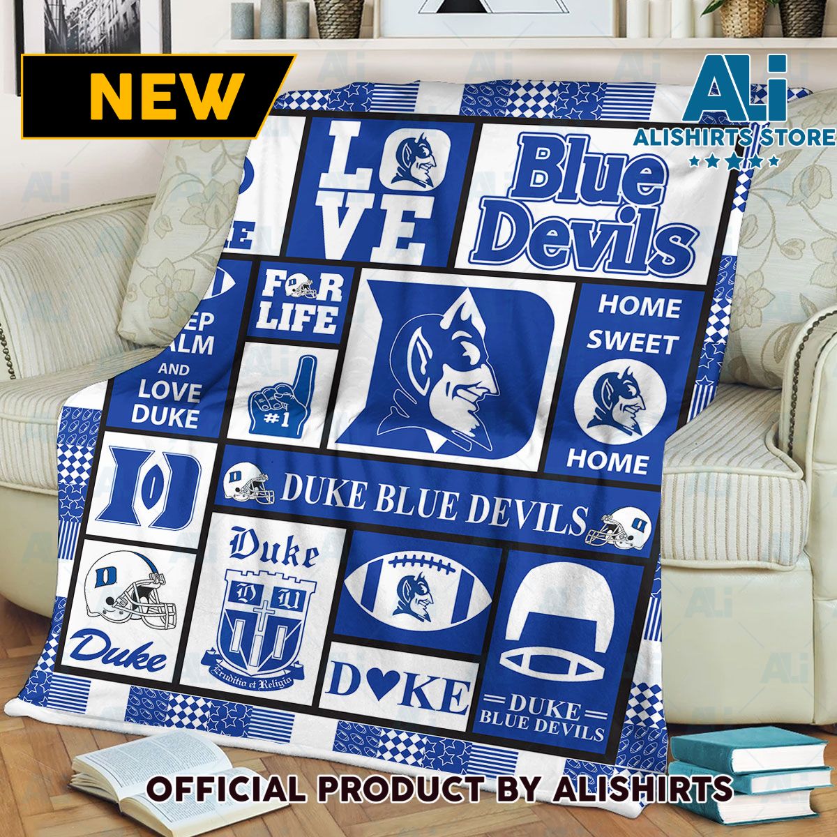 Duke Blue Devils Fleece Blanket