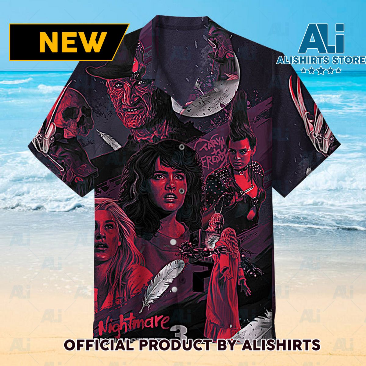 A Nightmare on Elm Street Universal Hawaiian Shirt