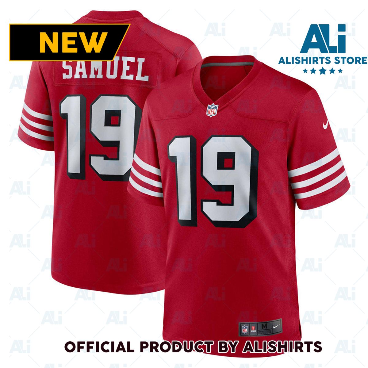 San Francisco 49ers Deebo Samuel Alternate Game Jersey Scarlet