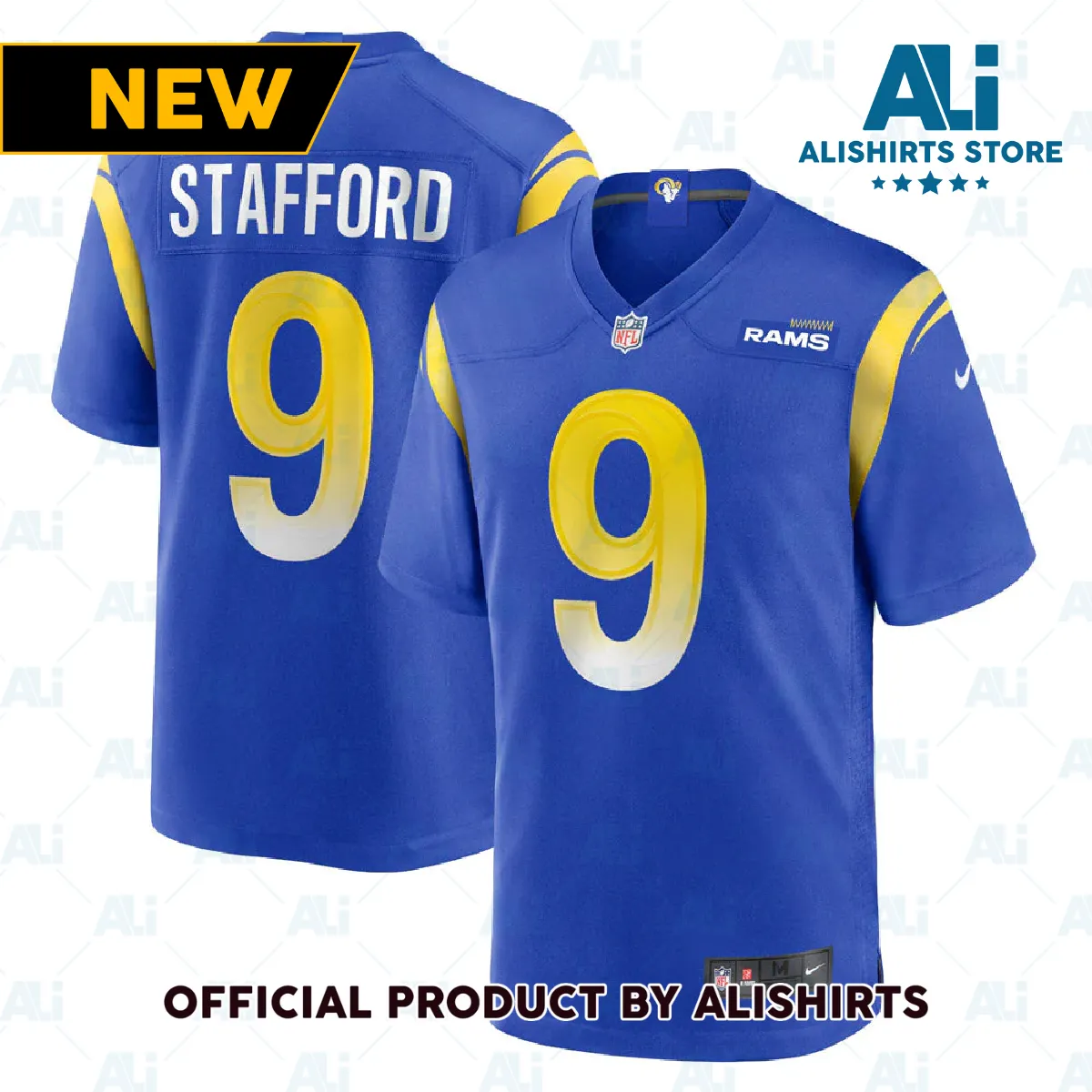 Los Angeles Rams Matthew Stafford Game Jersey Royal Blue