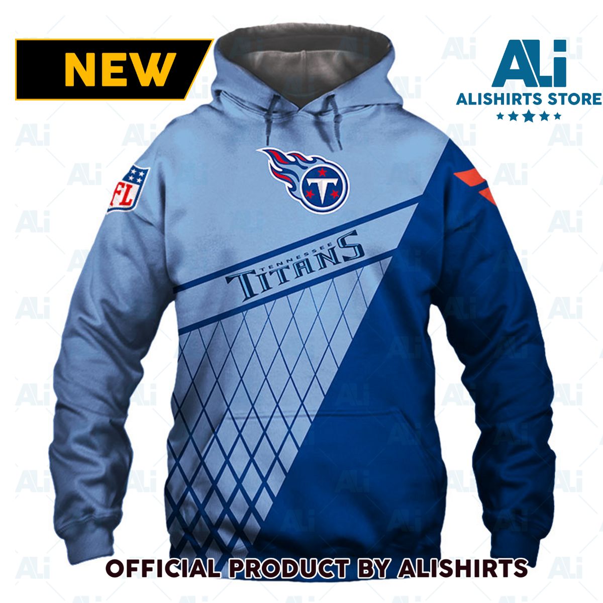 NFL Tennessee Titans Net Style Hoodie