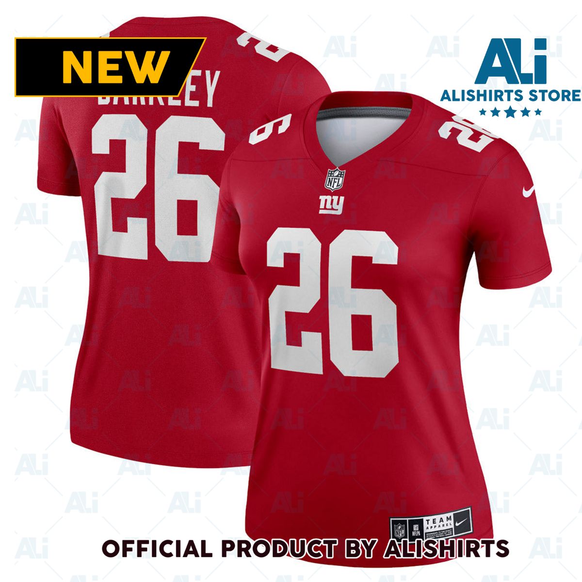 New York Giants Saquon Barkley Inverted Legend Jersey Red