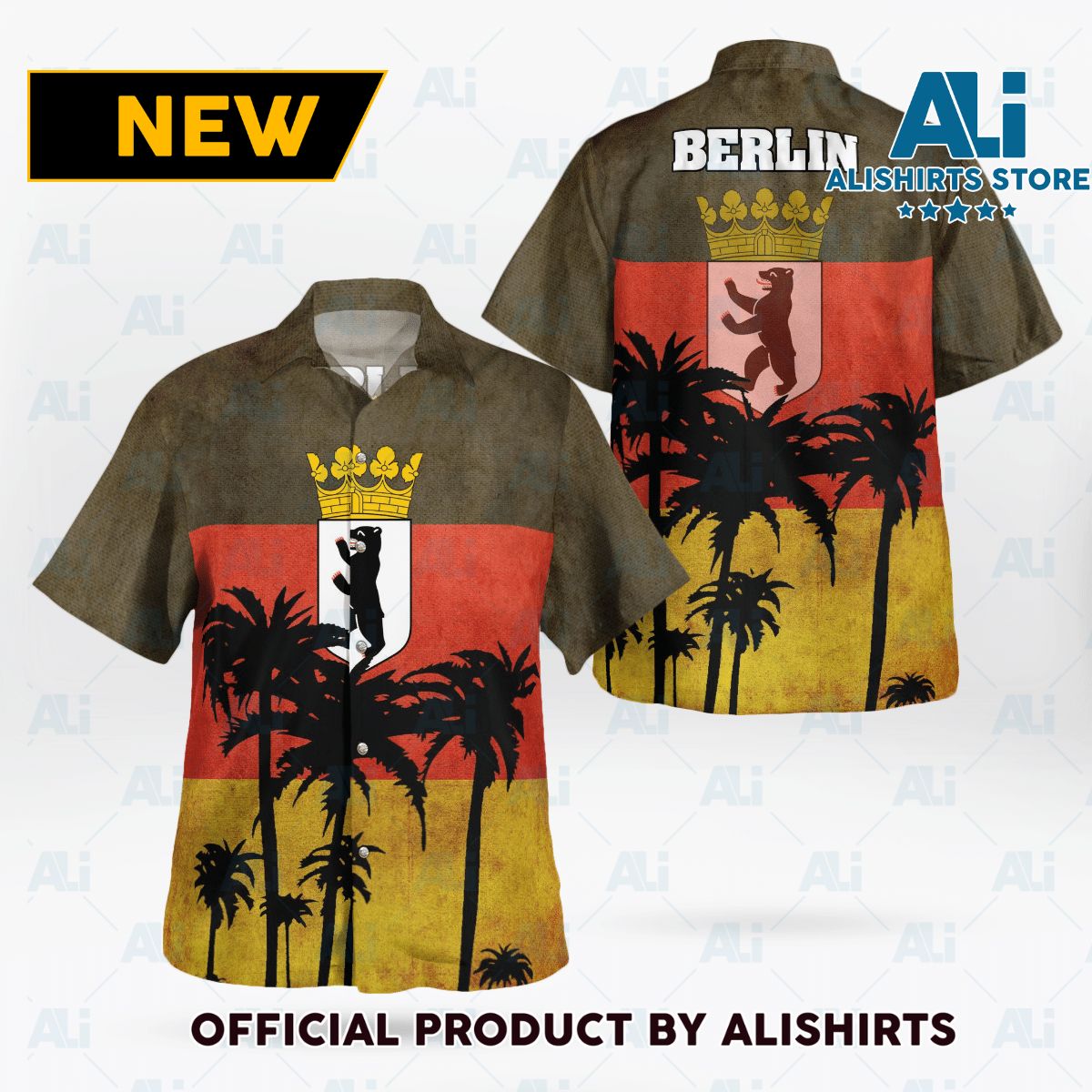 Germany Berlin Hawaiian Shirt