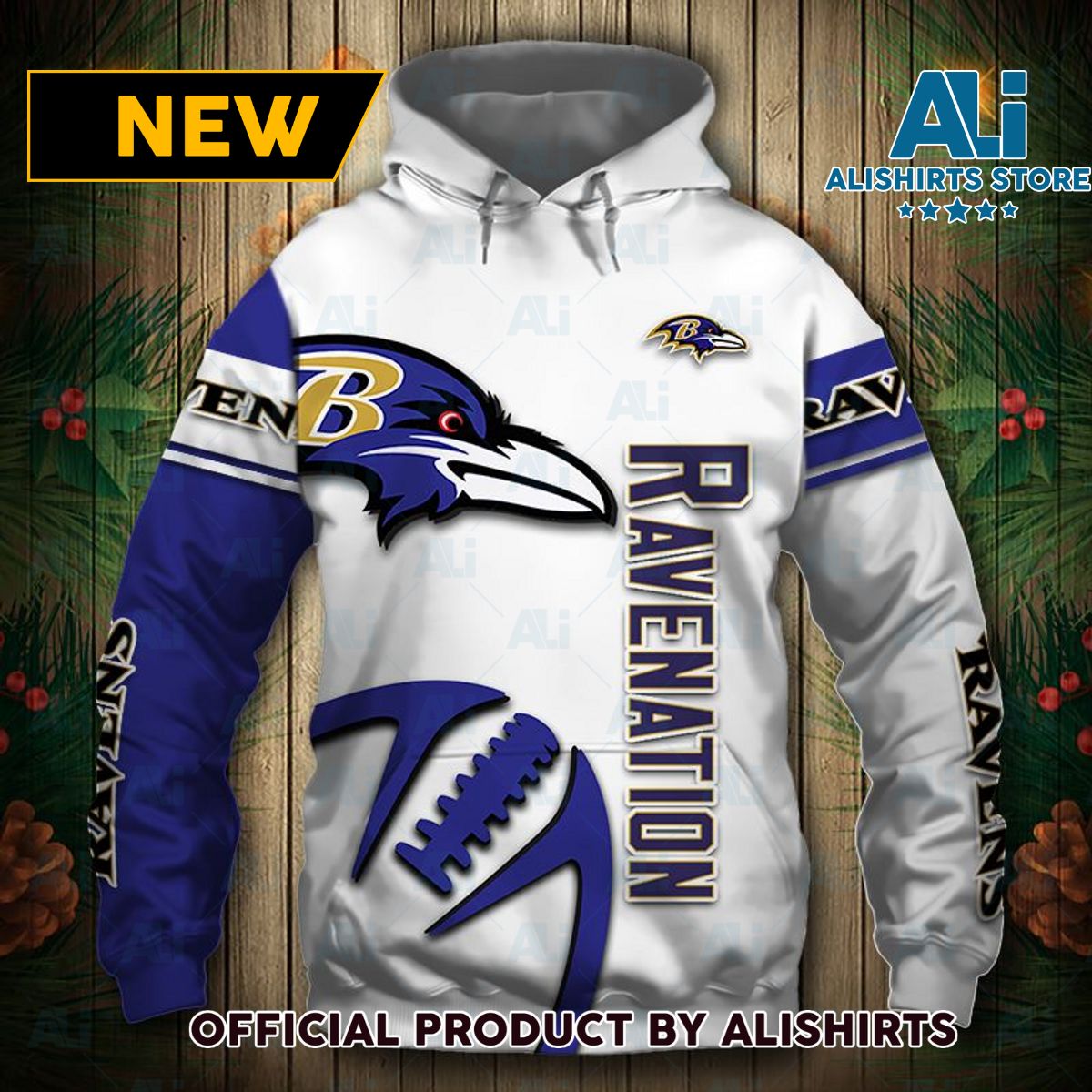 NFL Baltimore Ravens Ravenation Hoodie